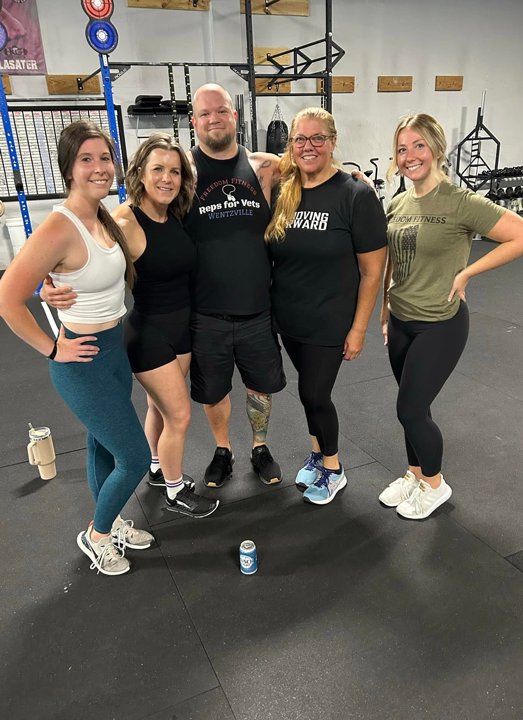 Supportive gym community at Freedom Fitness Wentzville Missouri