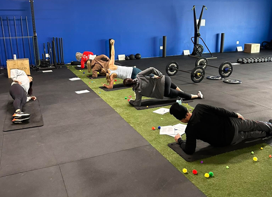 Functional fitness workout class at Freedom Fitness Wentzville