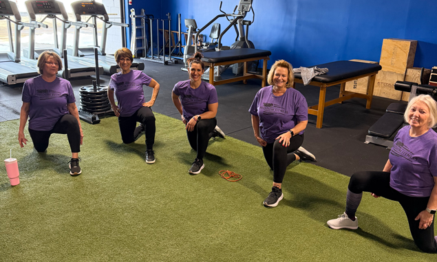 Active adults training at Wentzville fitness gym